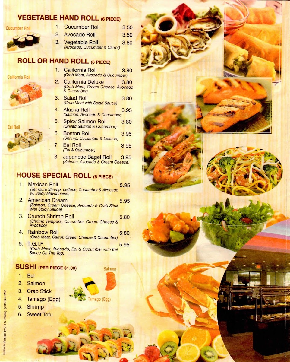 Asihi Hibachi & Buffet Menu - Image 2