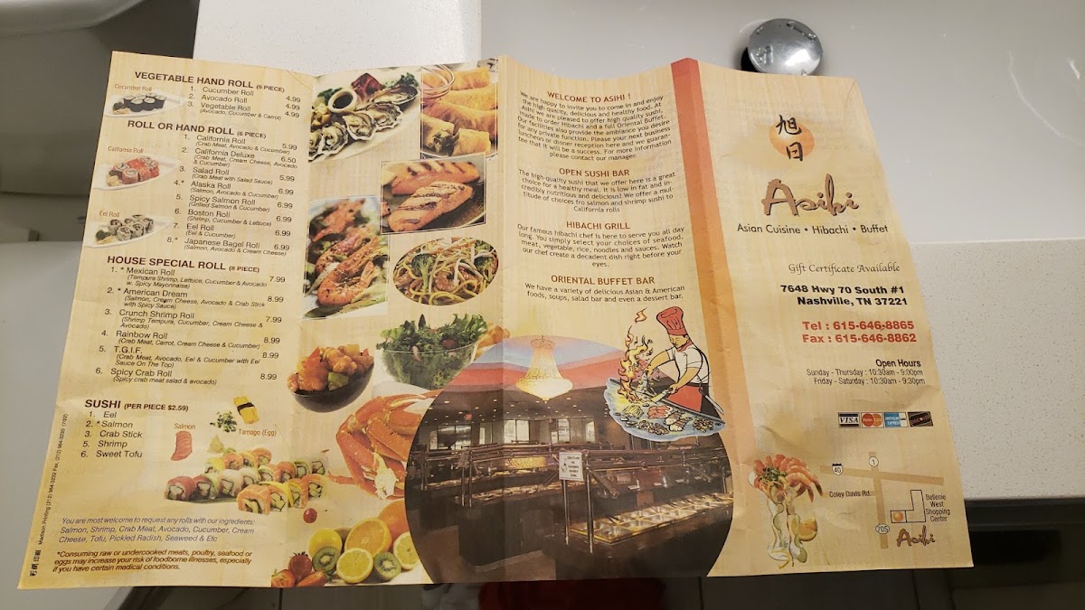 Asihi Hibachi & Buffet Menu - Image 4